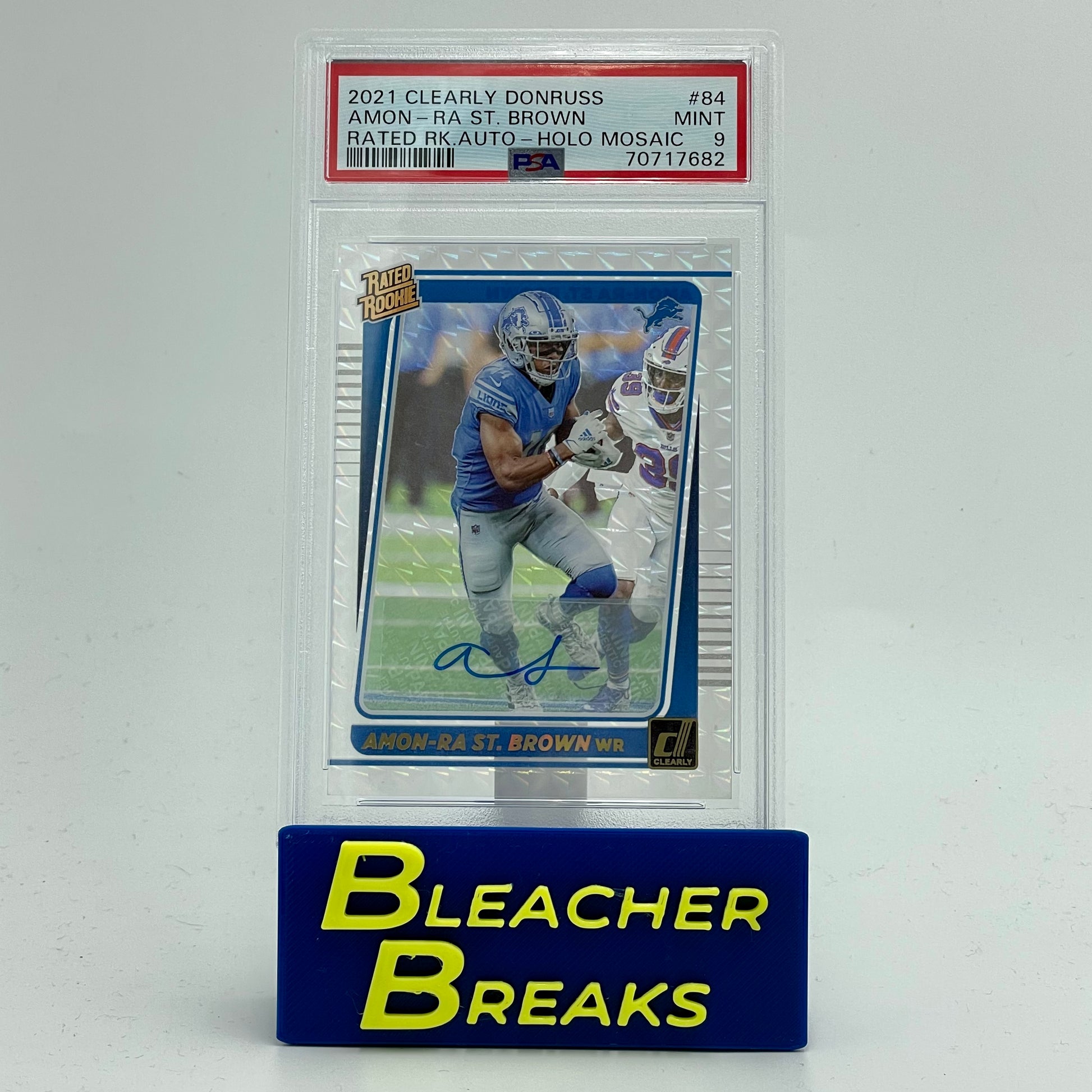 Amon-Ra St. Brown Clearly Donruss