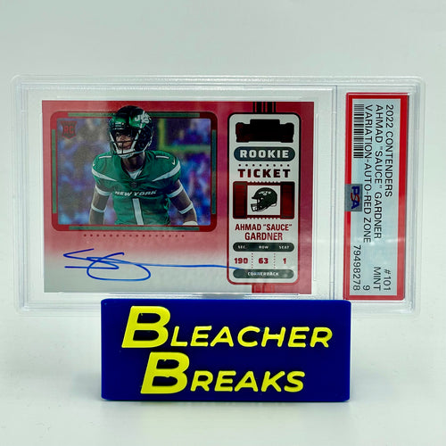 Ahmad "Sauce" Gardner Rookies Contenders Red Zone